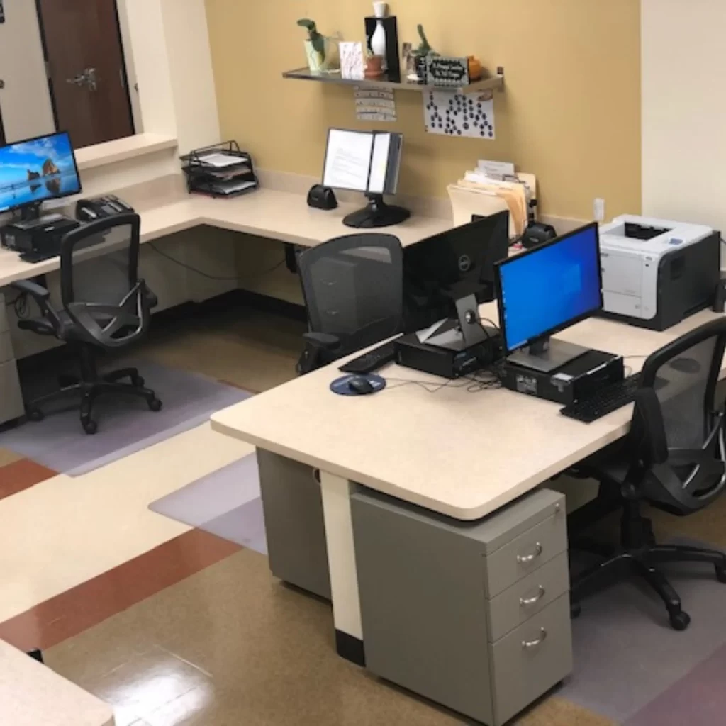 Care United Research Office Interior