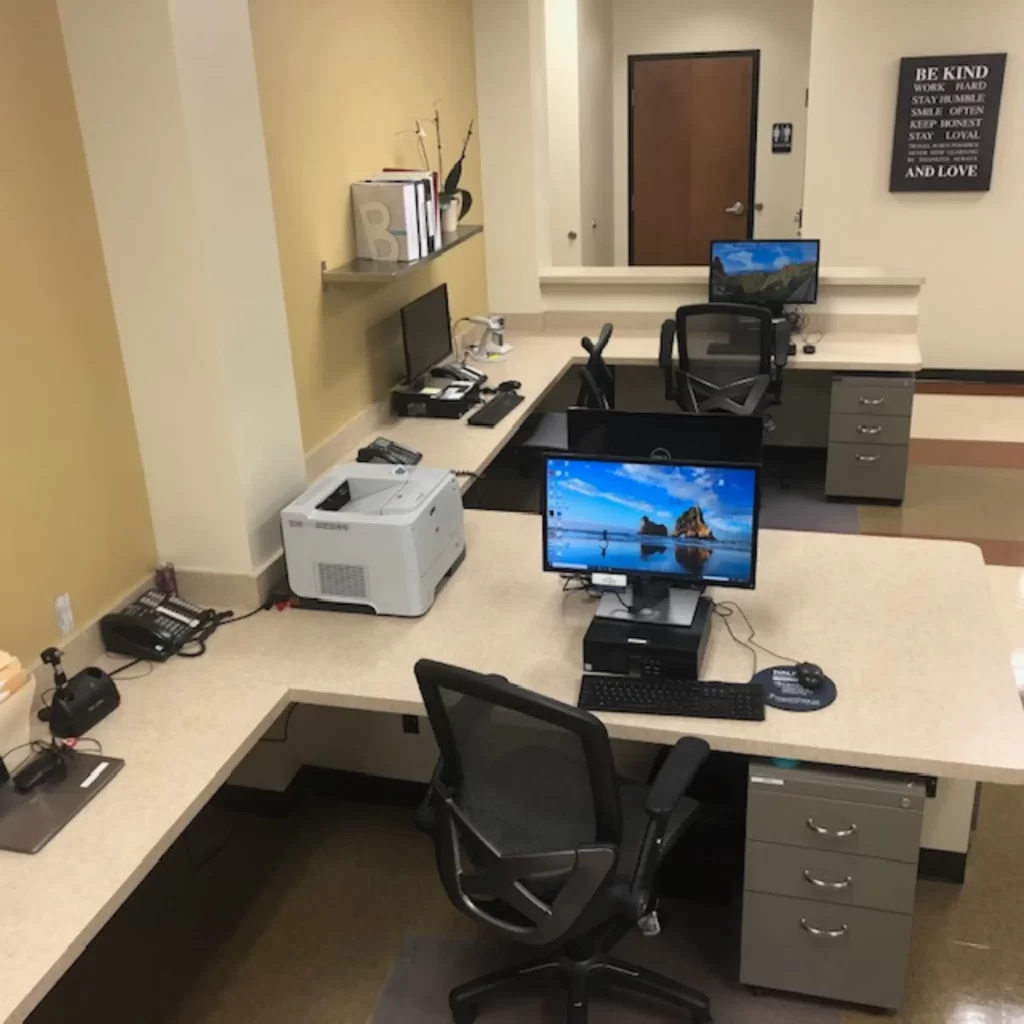 Interior Shot of the Care United Research Office